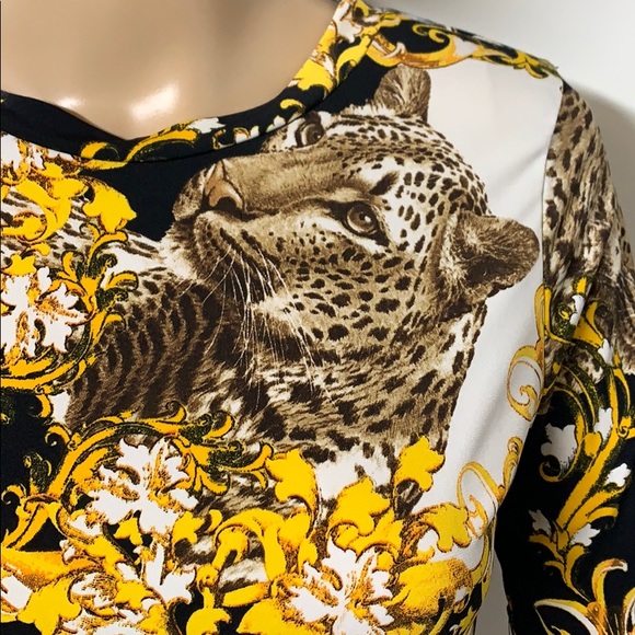 2 for $10 Multi color cheetah print top size Large - Picture 3 of 8